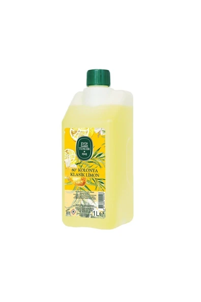 Eyüp Sabri Tuncer Klasik Limon Kolonyası 1 lt - Koruma Kilitli Kapak