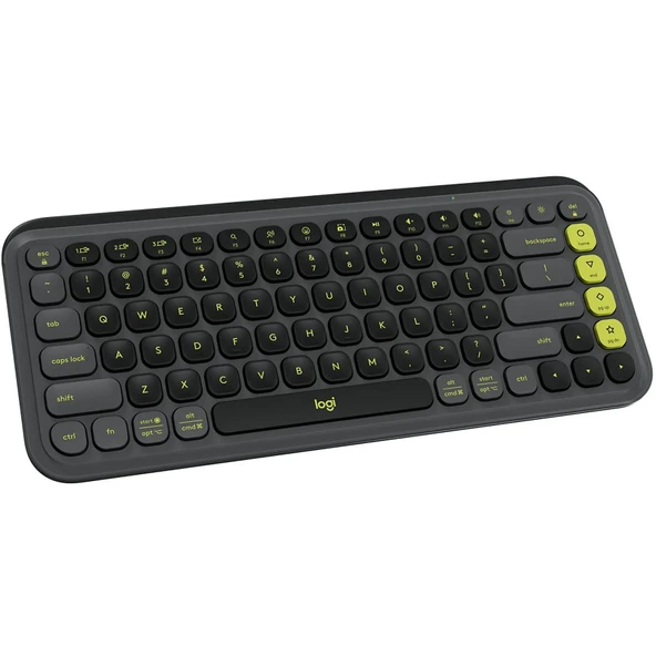 LOGITECH Pop Icon Bluetooth Klavye & Mouse Seti Grafit Siyah (Türkçe Tuş Dizimi) 920-013075 - 3