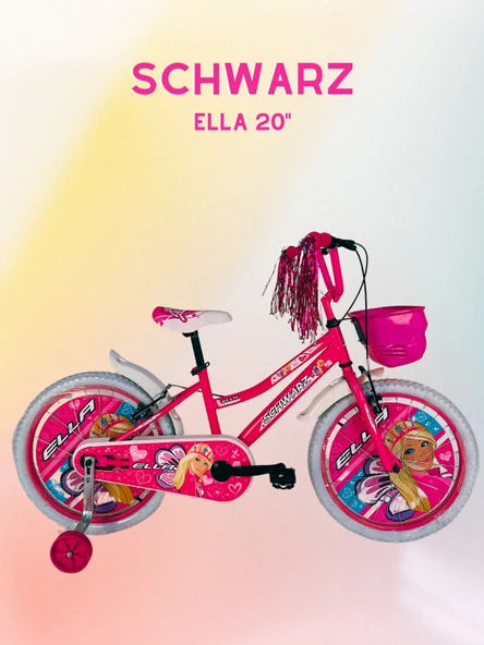 SCHWARZ BİSİKLET ELLA 20 JANT PEMBE/BEYAZ