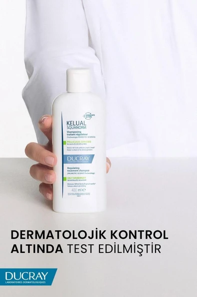 Kelual Squanorm Yağlı Saçlar için Kepek Şampuanı 400 ml - 3
