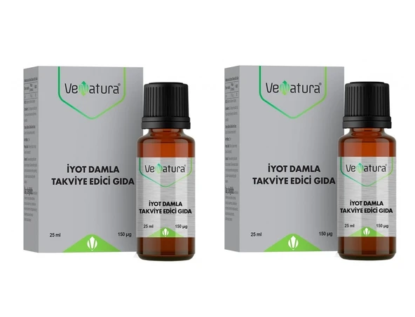 Venatura İyot Damla 25 ml 2 Adet
