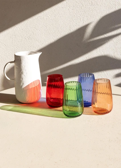 The Mia Cam Su Bardağı 4 Parça 600 ml - Resim 5