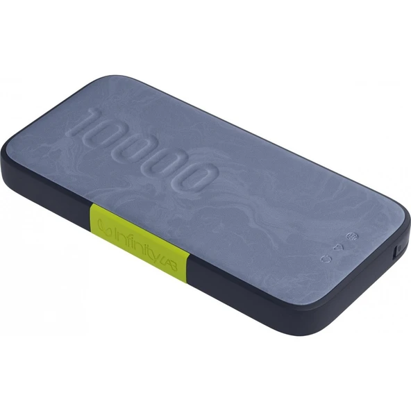 Infinity Lab Instantgo 10.000 Mah Lightning (Iphone) Kablolu Mavi Powerbank - 2