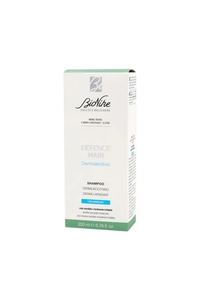 BioNike Defence Hair Dermosoothing Ultra-gentle Shampoo 200ml