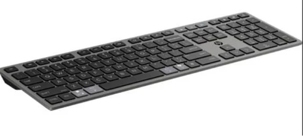 HP 720 Çoklu Cihaz Bağlantılı Şarj Edilebilir Kablosuz Klavye ve Fare (9T5A9AA) ürün görseli