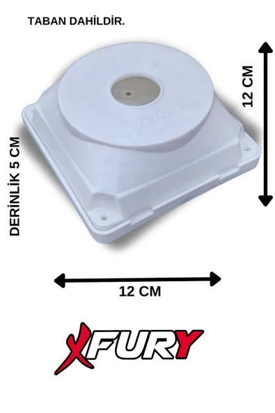 FURY 1000 li - Beyaz Kamera Buatı Taban Dahil - 5