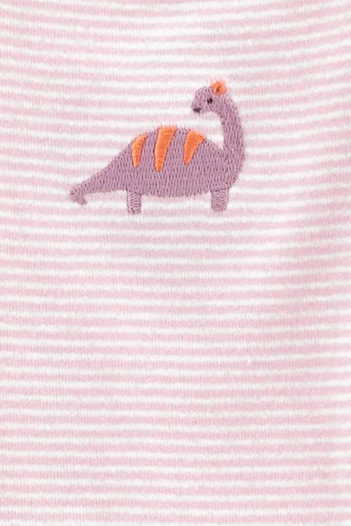 Carters Layette Mor Kız Bebek 3Lü Set 1O862610MO - 2