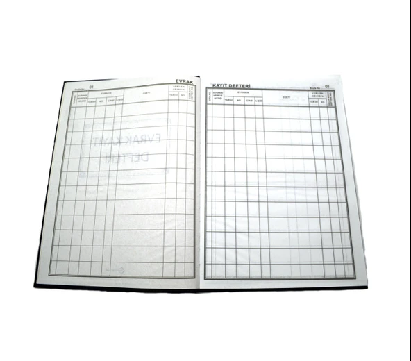 Gürmat Evrak Kayıt Defteri Ciltli 72 Yaprak - 3