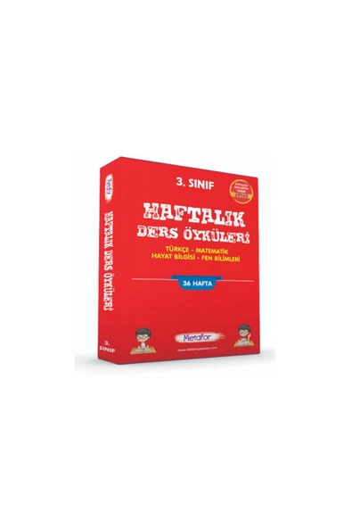 METAFOR 3.SINIF 36 HAFTALIK DERS ÖYKÜLERİ