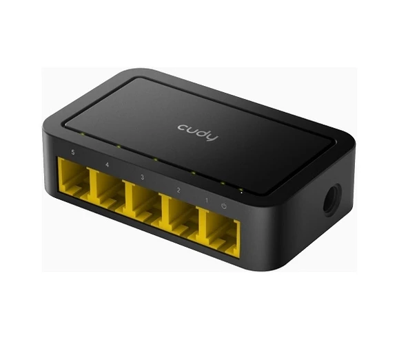 Cudy FS105D 5 Port 10/100 Yönetilemez Desktop Plastik Kasa Switch