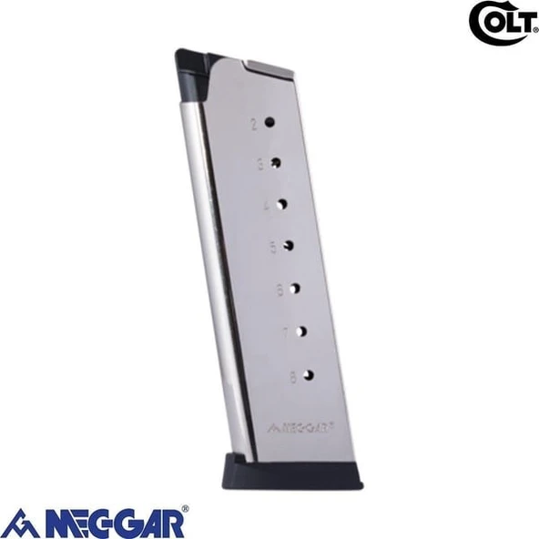 MEC-GAR SARJOR MEC-GAR COLT 45 8RD INOX (BEYAZ)