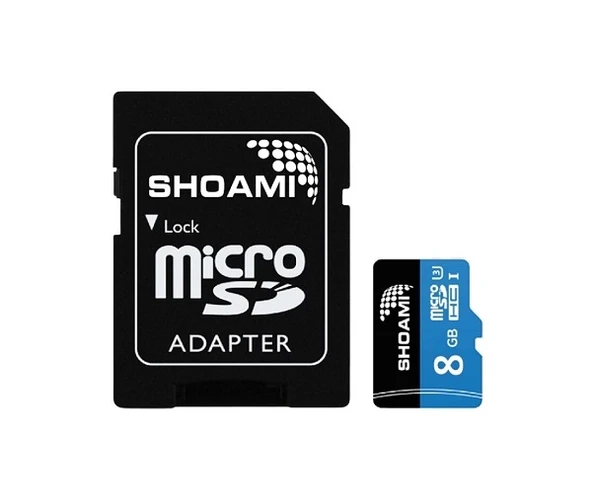 Shoami 8GB High Speed 20MB/s TF Kart + SD Hafıza Kart