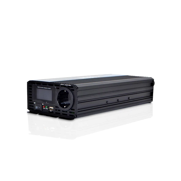 Sensation 1000W Watt 1 KW Tam Sinüs Şarjlı(15A) Ekranlı İnverter 12/220V Çevirici İnverter Dw Serisi - 3