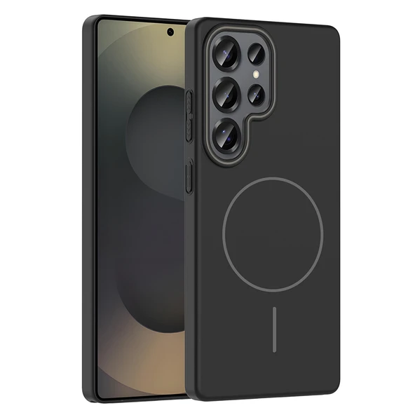 Samsung Galaxy S23 Ultra Kılıf Magsafe Şarj Özellikli Zr-Rubby - Resim 2