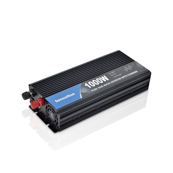 Sensation 1000W Watt 1 KW Tam Sinüs Şarjlı(15A) Ekranlı İnverter 12/220V Çevirici İnverter Dw Serisi - 5