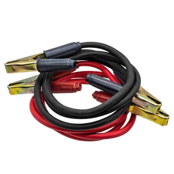 Akü Takviye Kablosu 2 Metre Araç Araba Otomobil Oto Akümülatör Sarj Şarj Kablo 900 Amper - Resim 3