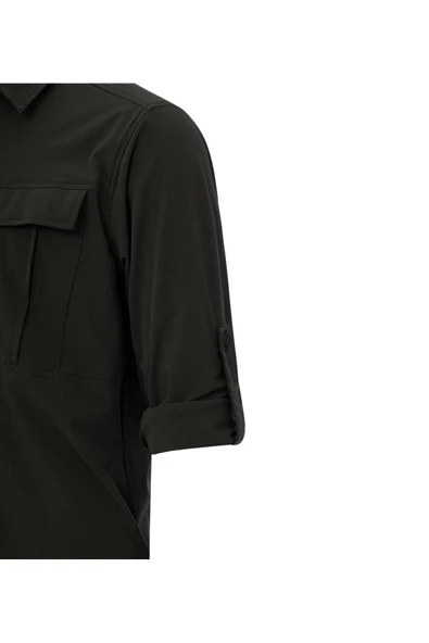 Luo Camp Tex-tech Erkek Uzun Kollu Outdoor Gömlek - Khaki - 4