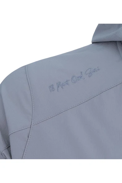 Luo Camp  18 Mart (ÖZEL SERİ) Quick Dry Active Yazlık Ceket - Gri - 5