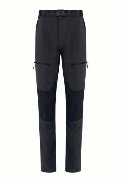 Luo Camp  Air Dry Performans Erkek Outdoor Pantolon Su ve Rüzgar Geçirmez - Özel Dikiş+Kemer Hediyeli Antrasit - 4