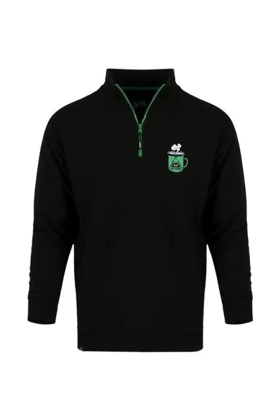 Luo Camp  Sweatshirt 01 - Black Erkek Eşofman Üst