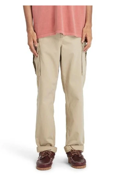 Timberland  Brookline Twill Cargo Pant - Lemon Pepper