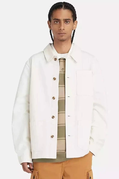 Timberland Washed Canvas Chore Erkek Ceket-TB0A5TH3CM91 - 2