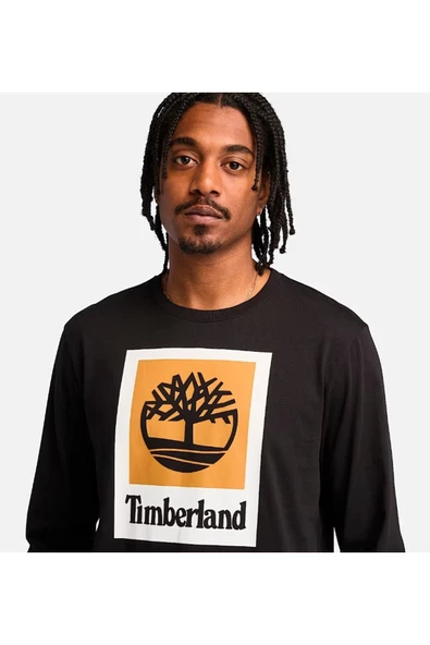Timberland  STACK LOGO Colored Long Sleeve Tee - 2