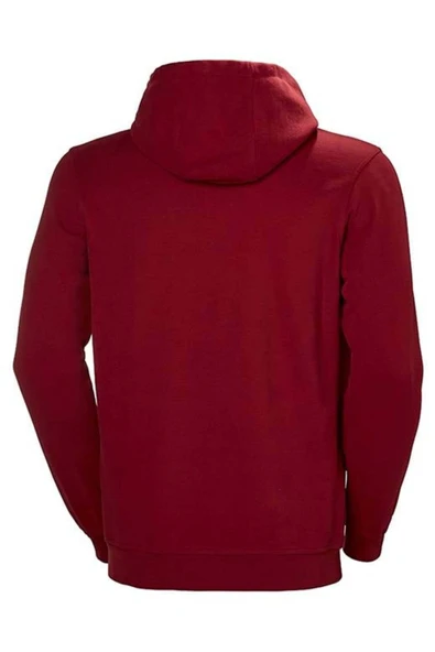Helly Hansen  Erkek Bordo Logo Baskılı Sweatshirt - 4