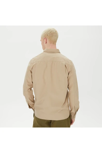 Timberland  Poplin Erkek Bej Gömlek - 2
