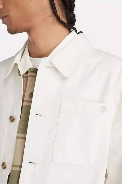 Timberland Washed Canvas Chore Erkek Ceket-TB0A5TH3CM91 - 4