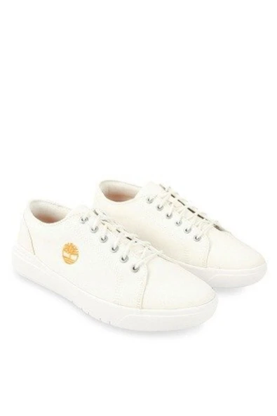 Timberland  Seneca Bay Oxford Canvas - White Erkek Ayakkabı - 2