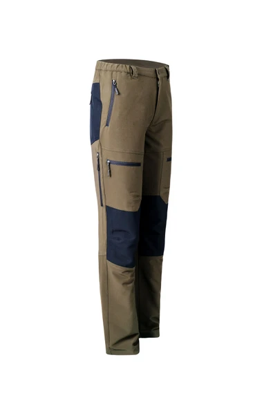 Luo Camp Air Dry Performans Erkek Outdoor Pantolon Su ve Rüzgar Geçirmez - Özel Dikiş + Kemer Hediyeli, HAKİ - 3