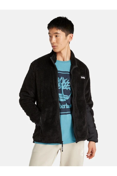 Timberland  High Pile Fleece Jacket Erkek Siyah Mont Tb0a6jj10011