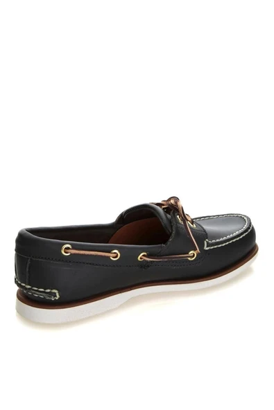Timberland  Klasik Erkek Tekne Ayakkabısı - Lacivert - 3