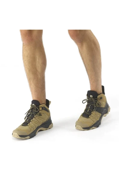 Salomon  X Ultra 4 Mid Gore-tex Erkek Bej Outdoor Ayakkabı L41294100 - 2