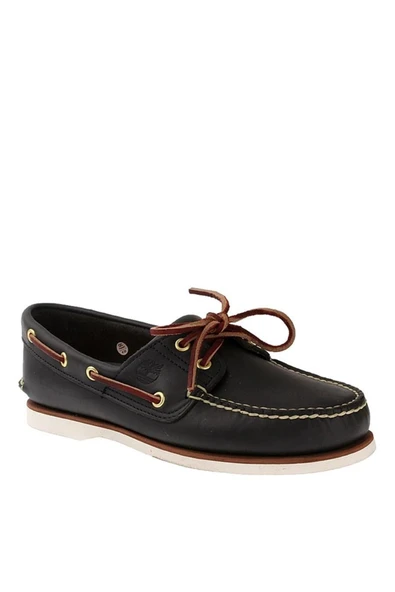 Timberland  Klasik Erkek Tekne Ayakkabısı - Lacivert - 1