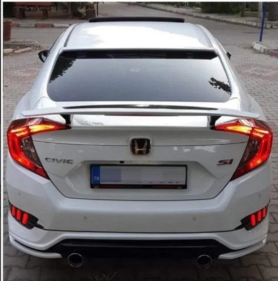 Honda Civic Fc5 16-21 Si Spoiler Boyasız