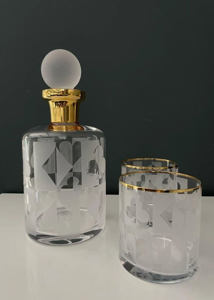 DECORIUM M06655 İSKAMBİL 3 PARÇA VİSKİ TAKIMI ürün görseli