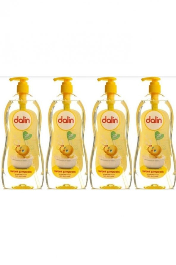 Dalin Klasik 900 ml 4lü Bebek Şampuanı - 1