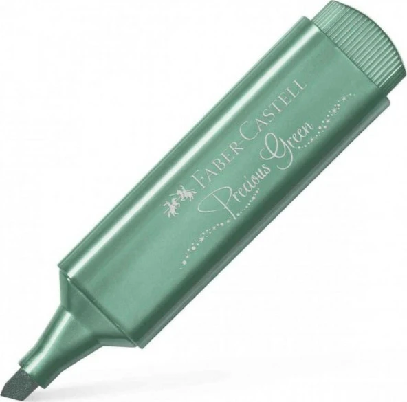 Faber Castell Fosforlu Kalem Metalik Yeşil 154639 (1 adet)