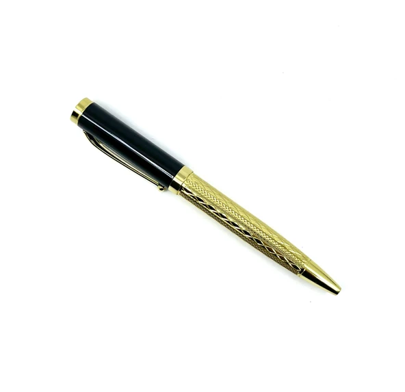 Premium Metal Roller Tükenmez Jumbo Kalem - Gold/Siyah - 2