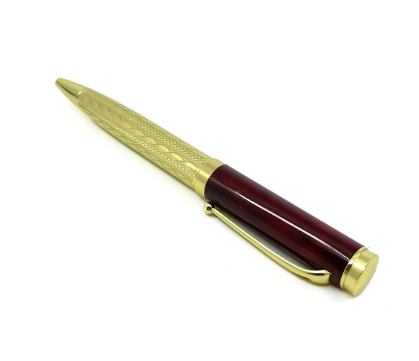 Premium Metal Roller Tükenmez Jumbo Kalem - Gold/Kahve - 3