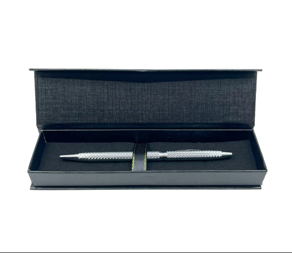 Premium Metal Roller Tükenmez Kalem - Parlak Krom - 5