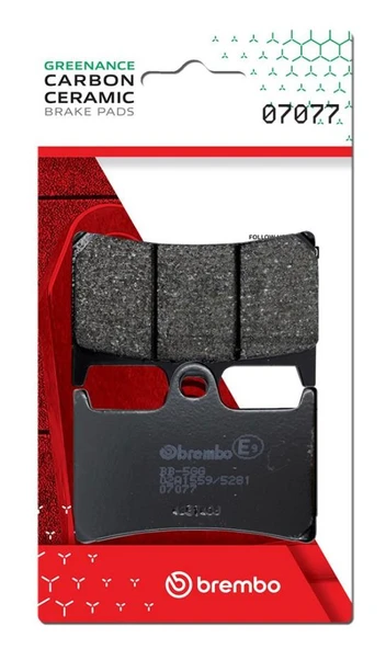 BREMBO YAMAHA XSR 700 (2016-2020) KARBON SERAMİK ÖN FREN BALATASI - Resim 3