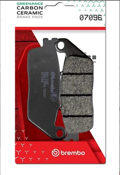 BREMBO YAMAHA XMAX400 (2013-2020) KARBON SERAMİK ÖN FREN BALATASI - Resim 2