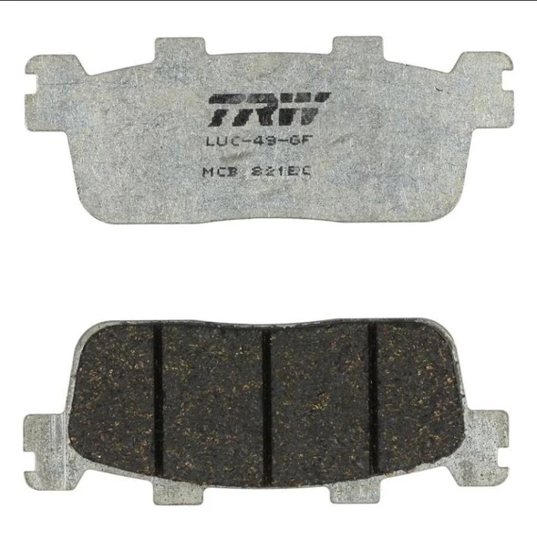 TRW MCB821EC KYMCO PEOPLE S 250 (2006-2014) ARKA FREN BALATASI - Resim 2