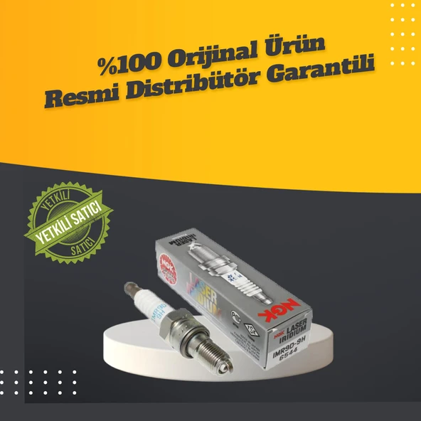 NGK HONDA VFR800X CROSSRUNNER LAZER İRİDYUM BUJİ (2011-2021) IMR9D-9H - Resim 3