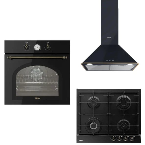 Teka Country Antrasit Ankastre Set (HAK 627 R AT-Dos 60.2 AT-GSC 64320 RBC AT)