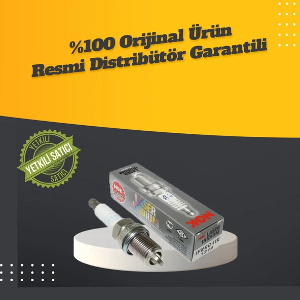 NGK HONDA NC750X / DCT LAZER İRİDYUM BUJİ (2014-2025) IFR6G-11K - Resim 2