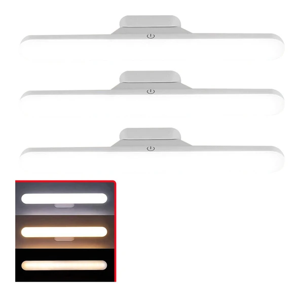 Greentech Usb Şarjlı 3 Renk Işıklı Led Aydınlatma / GT-CL03-3 Adet - 1
